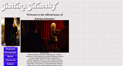 Desktop Screenshot of katrinakrimsky.com